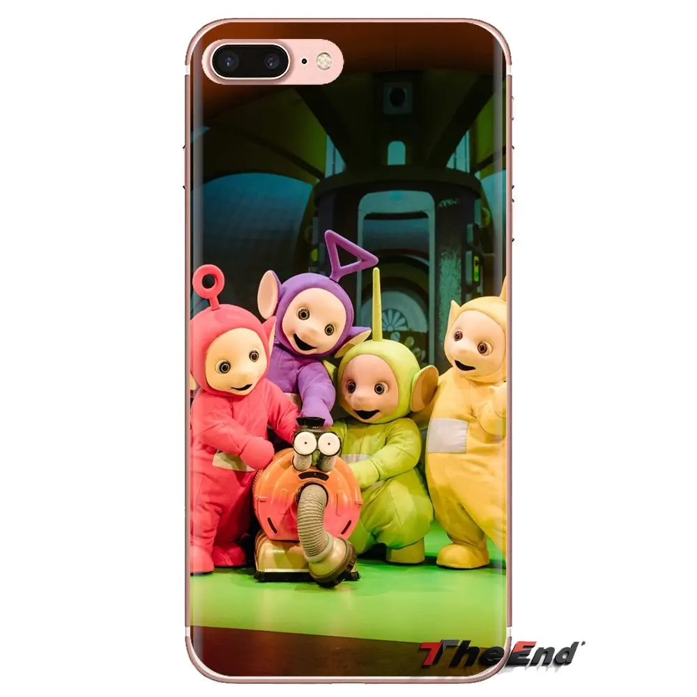 Soft Transparent Shell Covers Teletubbies For iPhone XS Max XR X 4 4S 5 5S 5C SE 6 6S 7 8 Plus Samsung Galaxy J1 J3 J5 J7 A3 A5 |