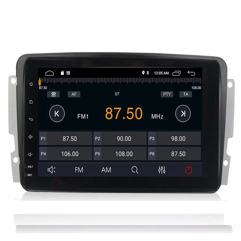 Автомобильный DVD-плеер 9 &quotDSP IPS Android 10 4G 64G 2 DIN для Benz CLK W209 W203 W168 W208 W463 W170 Vaneo Viano Vito E210