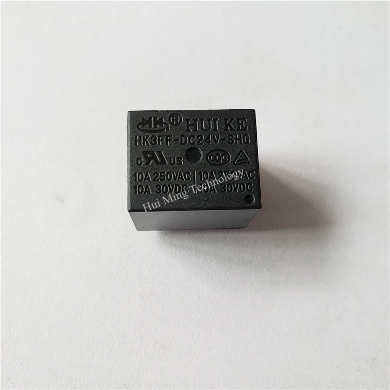 15 шт. реле HK3FF-DC5V-SHG HK3FF-DC12V-SHG HK3FF-DC24V-SHG 250 в 10 А 5-контактное реле 5 В/12 В/24 В постоянного тока