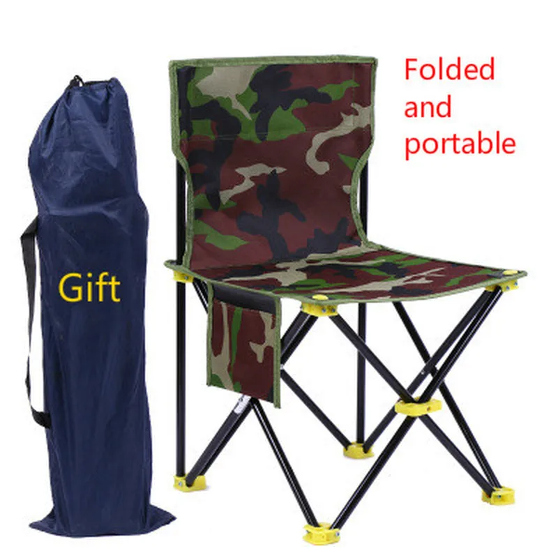 Складной стул для барбекю рыбалки кемпинга расширенного туризма портативное