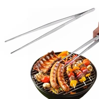 1pc barbecue tongs food tongs food clip kitchen gadgets stainless steel tweezers clip barbecue buffet restaurant tools