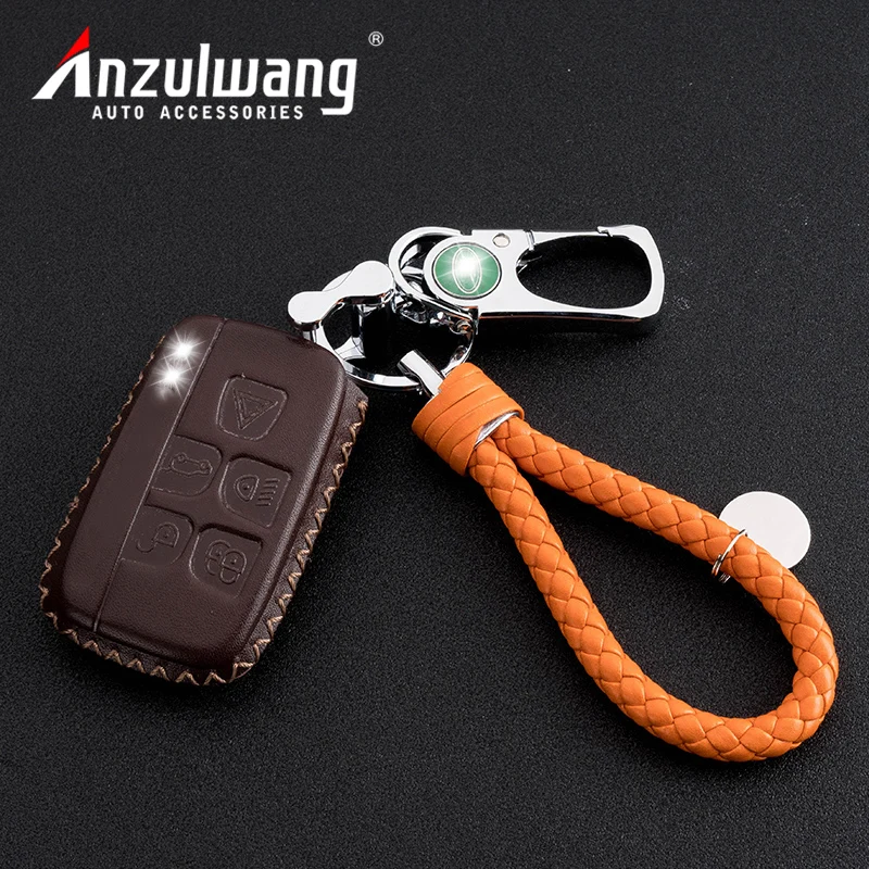 Чехол для автомобильного ключа ANZULWANG Smart Start чехол из натуральной кожи с пряжкой