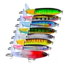 8 шт Whopper Plopper обсушки салатных листьев плавающие рыболовные приманки-Воблеры воблеры приманки для ловли карпа, искусственная приманка для рыбалки жесткие приманки Pesca