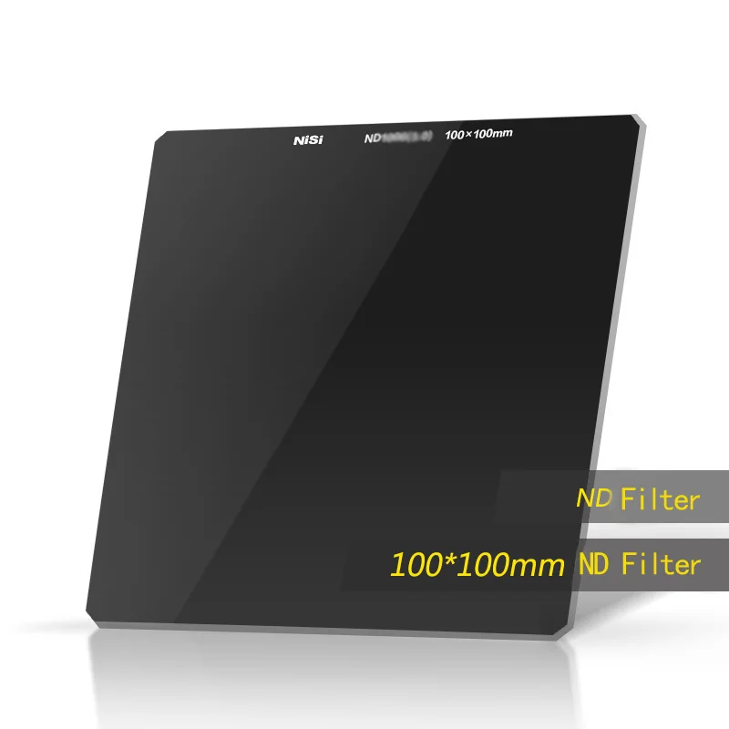 НИСИ 100x100 мм Nano IR MC ND1000 ND64 ND8 фильтр для камеры ND 0,9 1,8 3,0 стекло 4x4 квадратный 3 6 10 стоп фильтр нейтральной плотности 100 мм