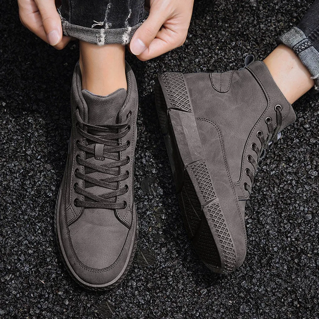 YOUYEDIAN Fashion men shoes sneakers winter Canvas High-top Shoes Comfortable 2019 zapatillas hombre#A2 | Обувь