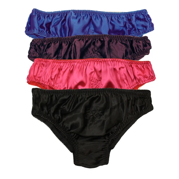 Специальное предложение женское нижнее белье 4 пары в одной партии 100% шелковое