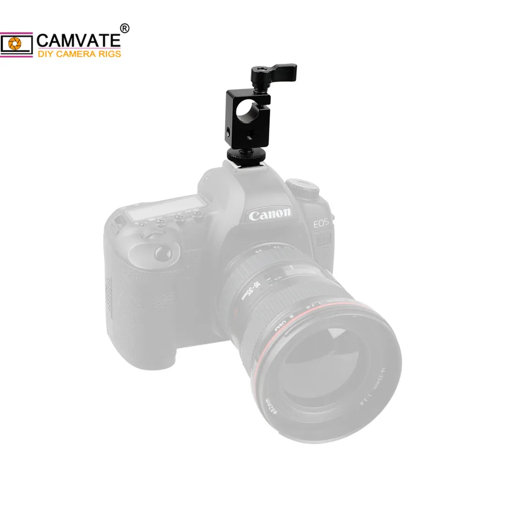 Camvate Универсальный Стандартный 15 мм одиночный штанговый зажим с установки