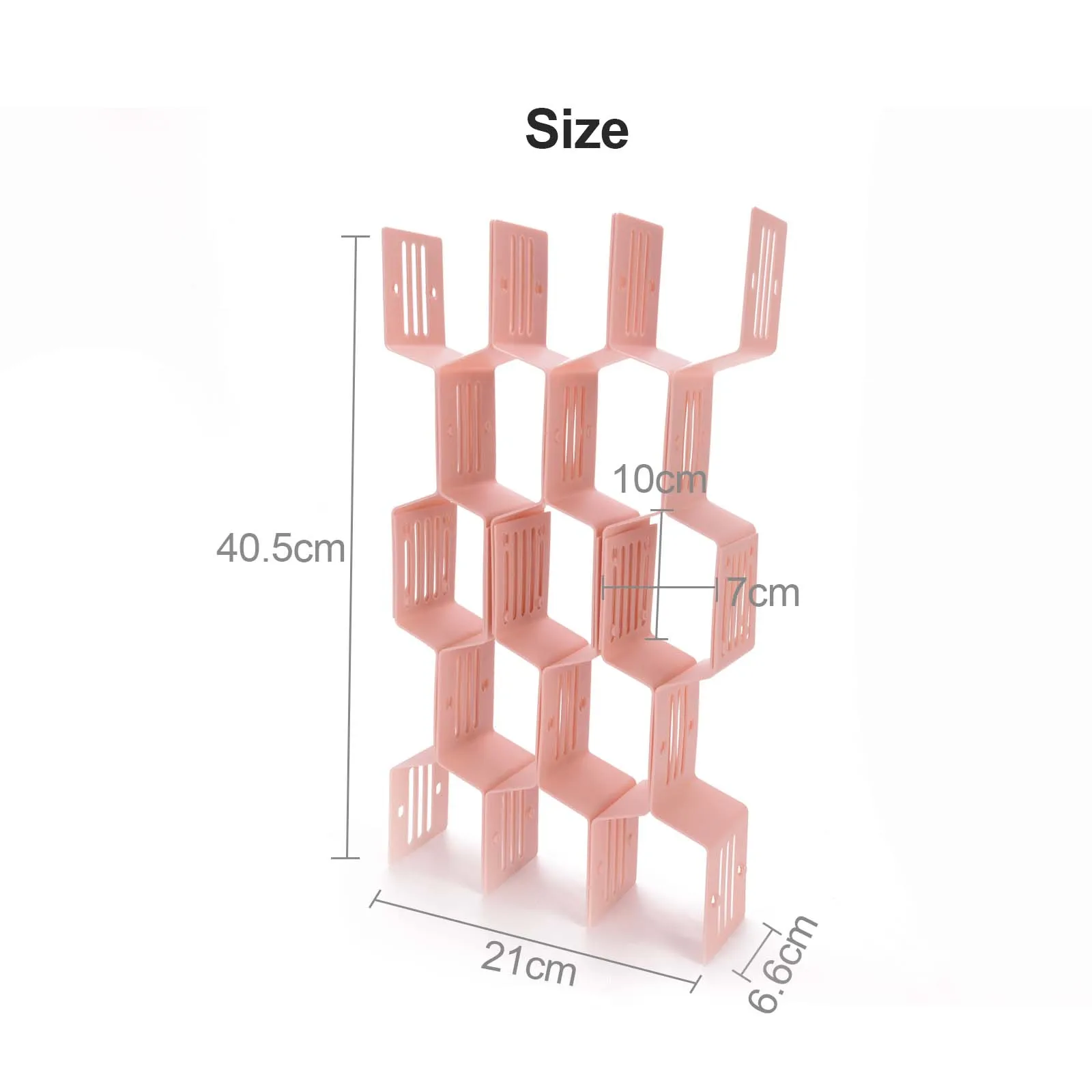 

Durable Honeycomb Retractable forHome Office Kitchen DIY Plastic Grid Household Storage Drawer Divider Organizer Partition Board