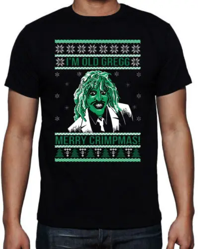Могучий Буш Рождество уродливый свитер старый Грег веселые рождественские