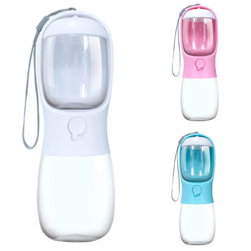 

300ml Portable Pet Dog Water Bottle Outdoor Water Bowl for Small Medium Dog Leakage-proof Dogs Water Bottle Pet Products