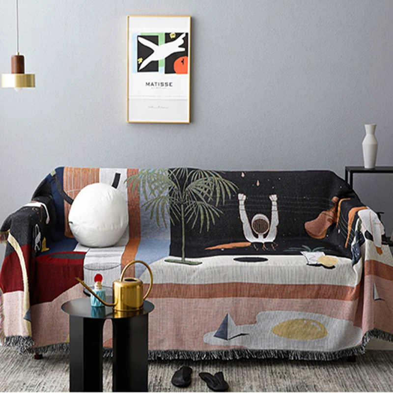 Диванные Одеяло Многофункциональный пространство украшение для путешествия