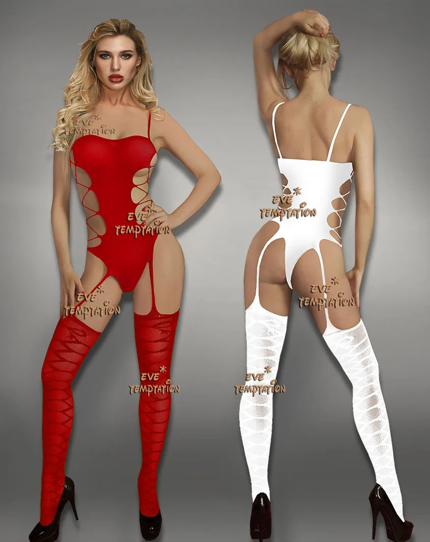 Женские комплекты сексуального нижнего белья сетчатые костюмы комбинезоны