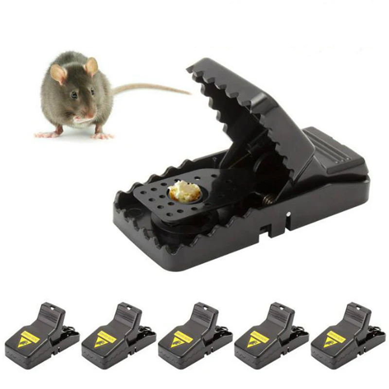 Reusable Powerful Rodent Killer Mousetrap Bait Spring Catcher Catching Catchers Mole Trap Pest Control Mice | Дом и сад