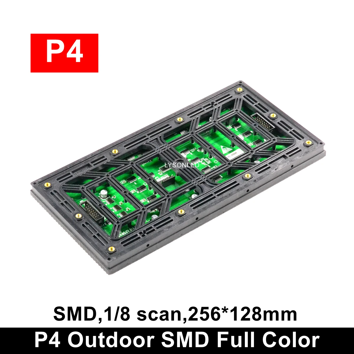 Уличный светодиодный модуль SMD P4 40 шт./лот 256x128 мм полноцветная панель дисплея
