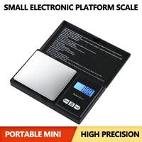 mini stainless steel electronic scale digital pocket scale weight scale portable pocket scale high precision weighing tool