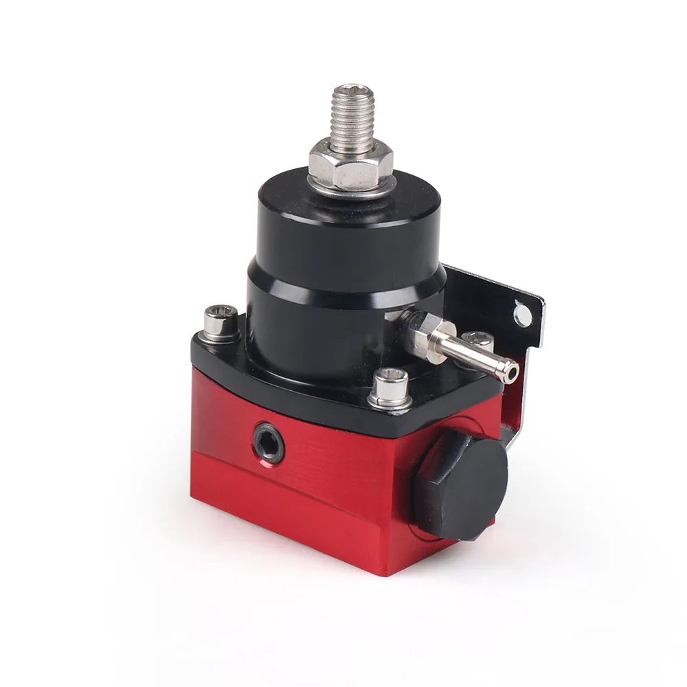 Универсальный Регулируемый комплект регулятора давления топлива Манометр 0 100