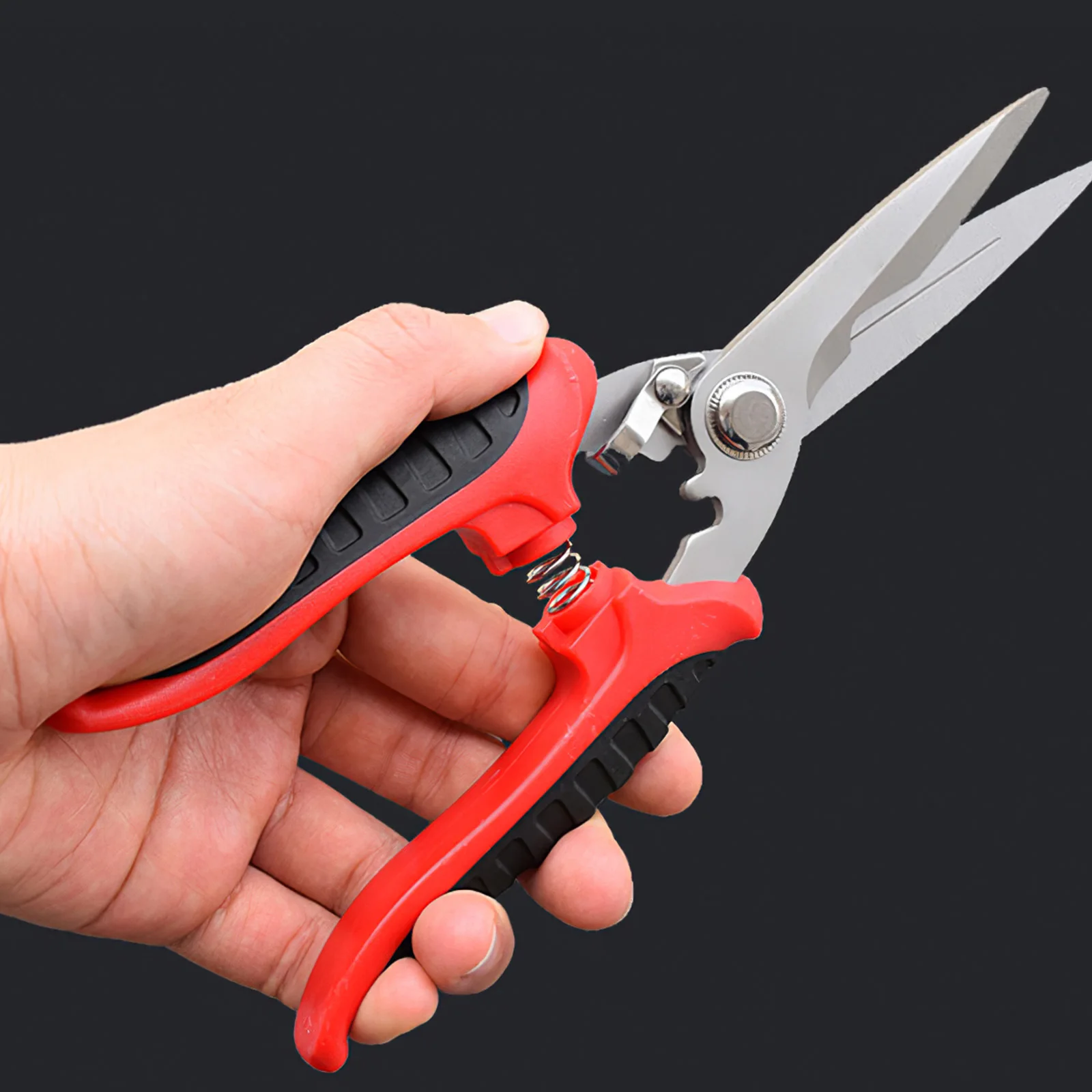 

8 inches Pruner Tree Cutter Gardening Pruning Shear Scissor AK5 High-carbon Steel Cutting Home Tools Anti-slip