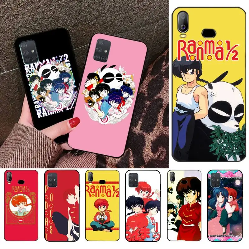 

USAKPGRT Ranma 1 2 Painted Phone Case For Samsung Galaxy A21S A01 A11 A31 A81 A10 A20E A30 A40 A50 A70 A80 A71 A51