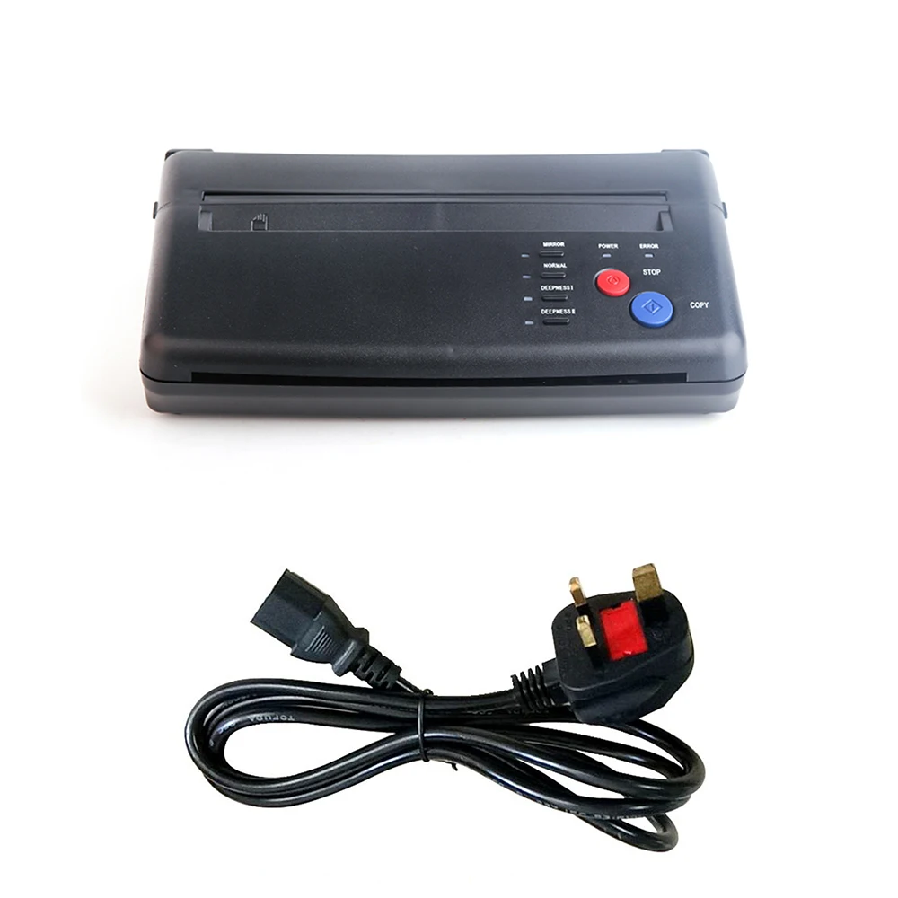 

Stencil Machine Tattoo Transfer Machine Printer Drawing Thermal Stencil Maker Copier for Tattoo Transfer Paper Supply UK Plug