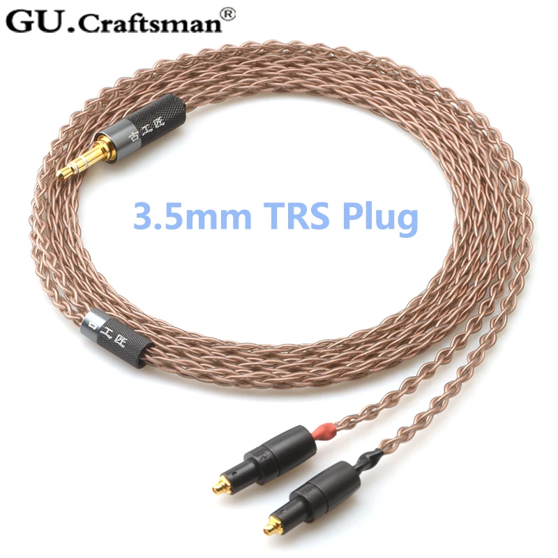 GUcraftsman 6N OCC медь для SHURE SRH1440 SRH1540 SRH1840 4Pin XLR 2,5 мм/4,4 мм Баланс кабель для наушников