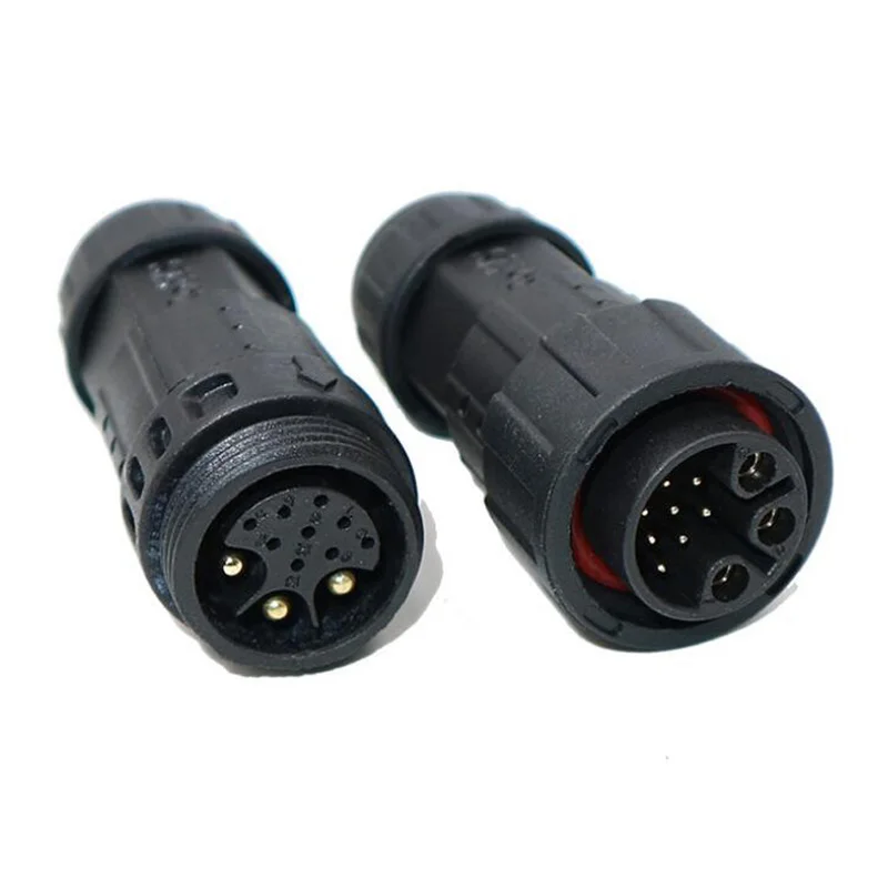 Водонепроницаемый Кабельный соединитель M19 с винтовым зажимом IP68 Штекерный