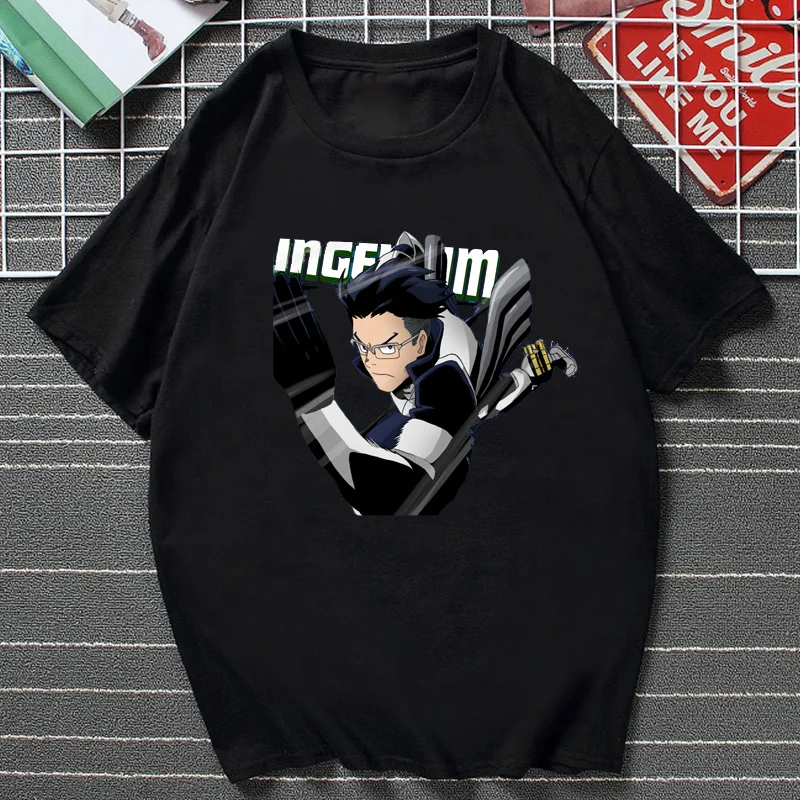 

Japan Anime Clothing My Hero Academia Tshirt Boku No Hero Academia Graphic Cotton Unisex Tee Cool Manga Pirinted Casual Tops