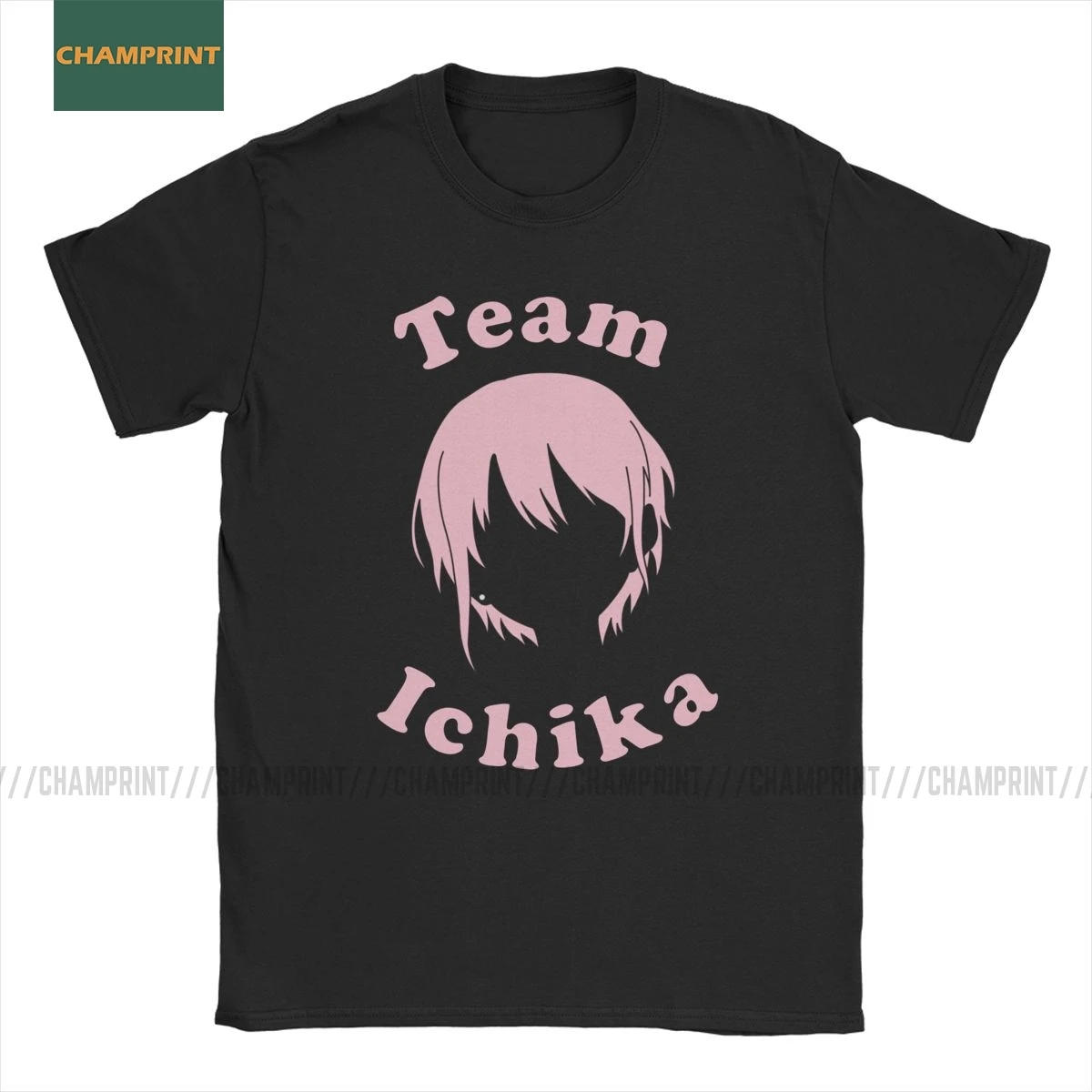Мужская футболка с короткими рукавами Team Ichika Nakano аниме Quintessential Quintuplets Miku Hanayome Toubun