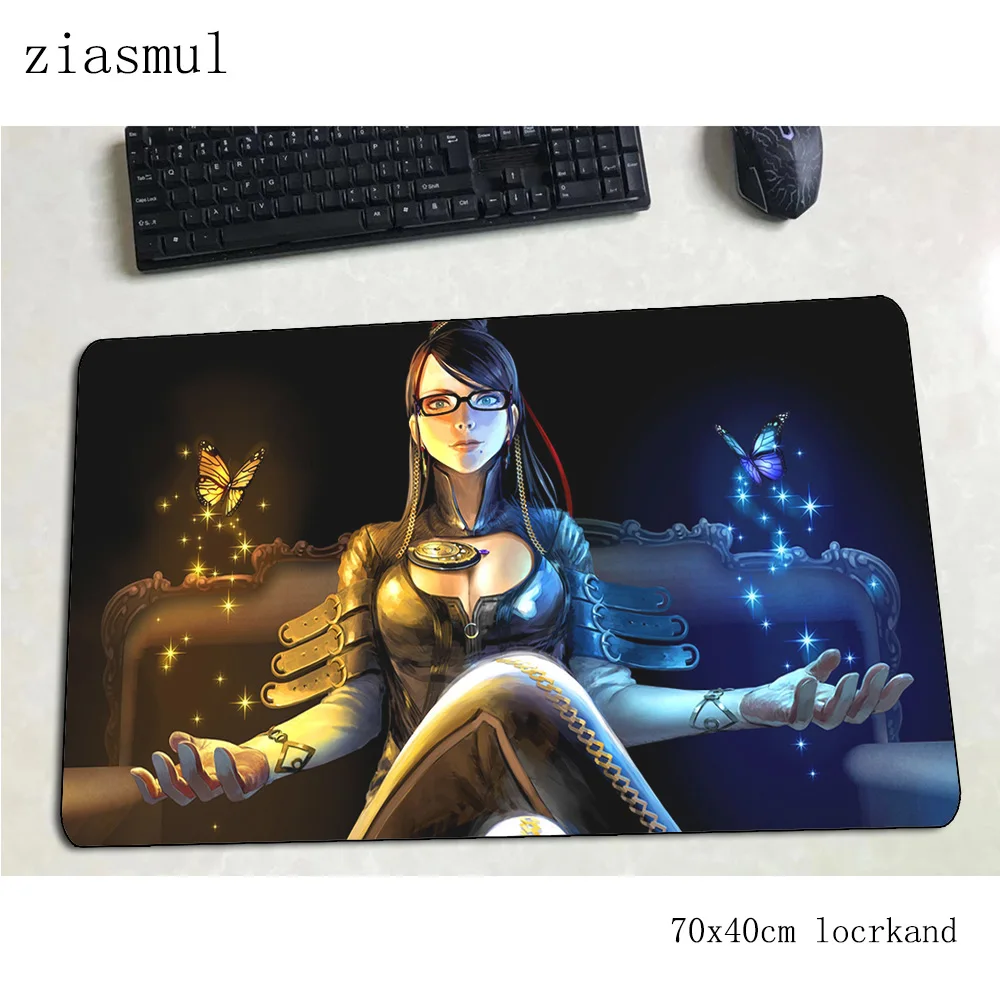 Коврик для мыши bayonetta 700x400x3 мм игровой коврик большой бестселлер Настольный