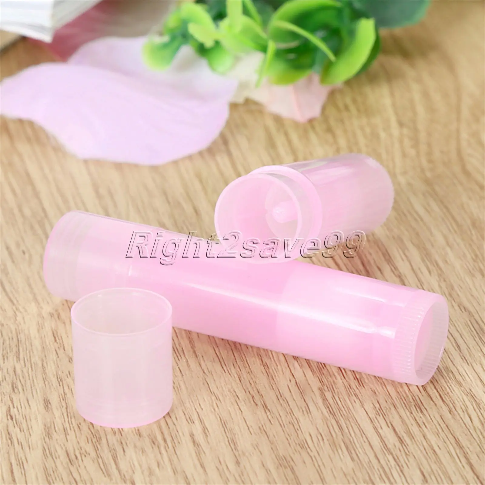 5 шт. мл пустой прозрачный бальзам для губ в тюбике s контейнеры розовый черный