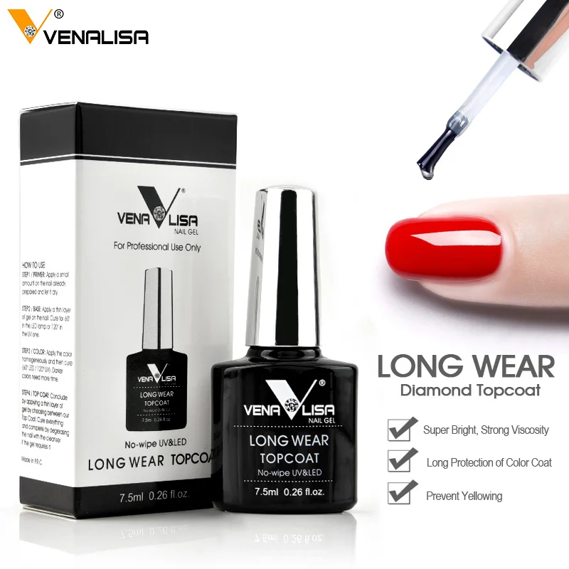 LongWear Venalisa 7,5 мл переводной фольга Гель-лак для ногтей замачиваемый Светодиодный УФ-Гель-лак Быстросохнущий Звездный клей штамп гель-фольга nar art - Цвет: LongWear