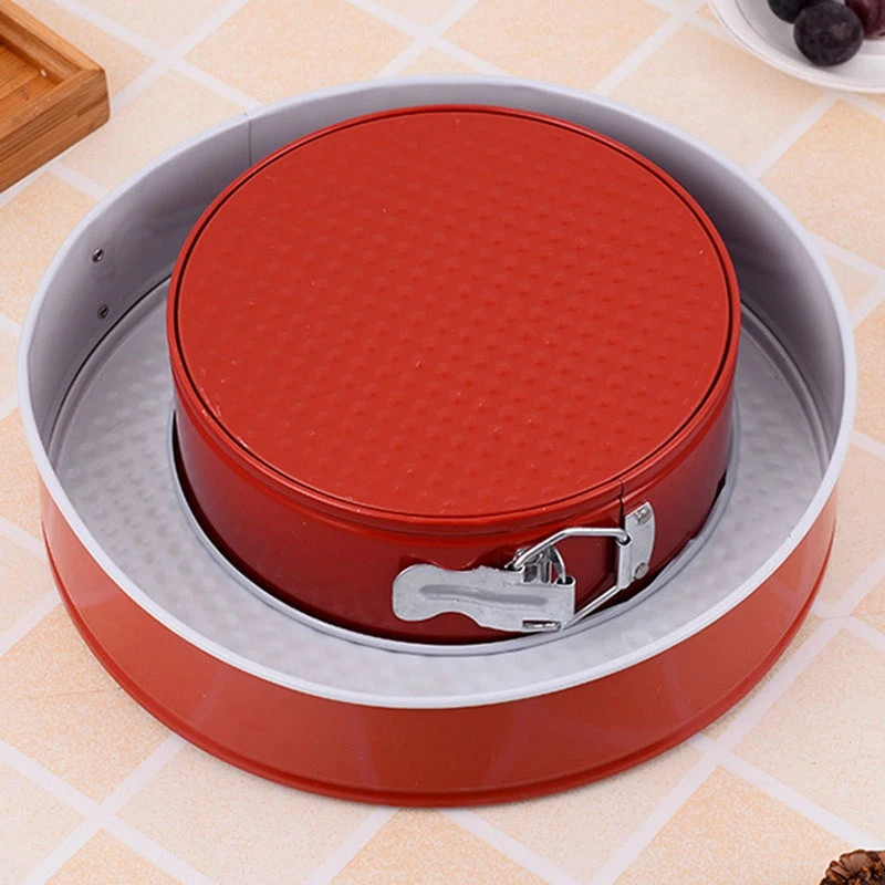 

Non-Stick Cake Pan Baking Cake Mold with Removable Bottom Round Heart Square Shapes Bakeware Pan Making Baking Tool