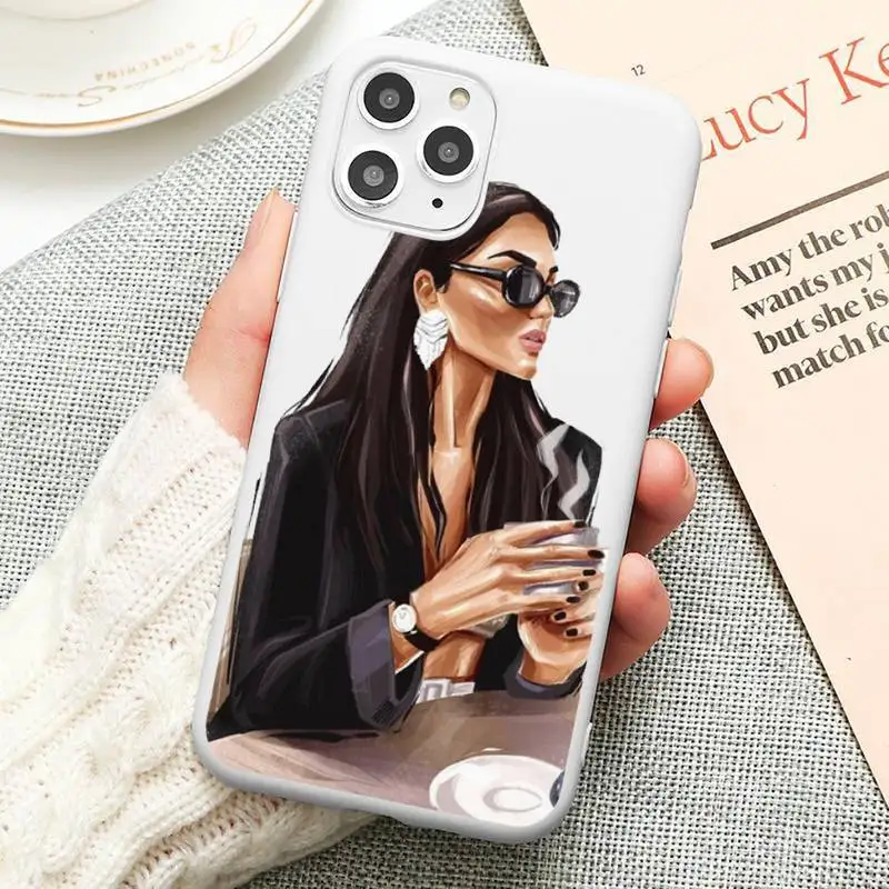 

Luxury Trend Women Phone Case Candy Color for iPhone 6 6S 7 8 11 12 XS X SE 2020 XR mini pro Plus MAX funda