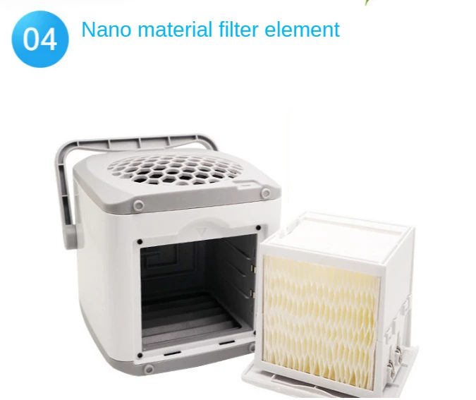 Портативный мини-кондиционер многофункциональный увлажнитель очиститель