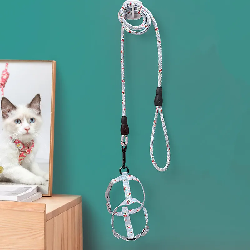 Ошейник для кошек и собак поводок нагрудный ремень безопасный Бережный домашних