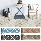 3 мрулон пол Стикеры Ретро самоклеющиеся ПВХ пол Бумага Винтаж кирпич узор 