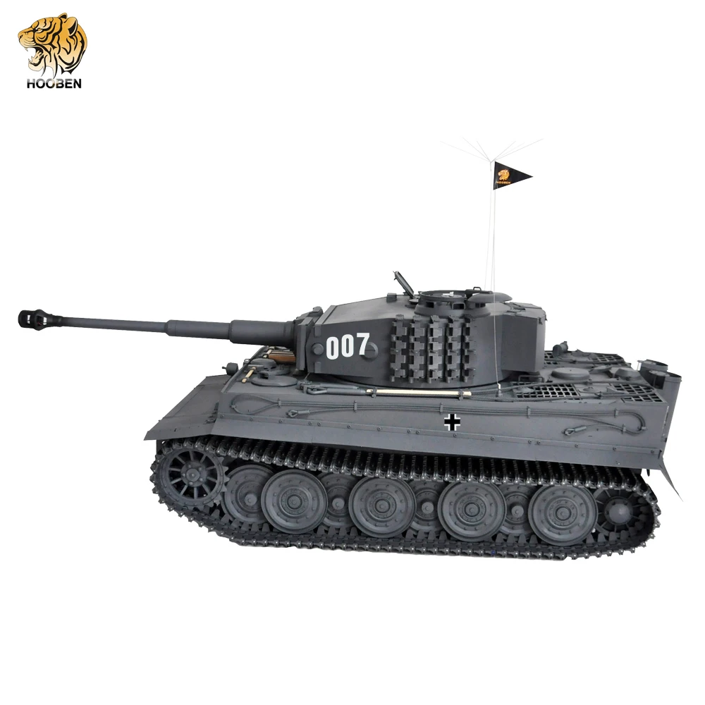 HOOBEN 1:10 RC RTR Танк TigerI позднего производства Wittmann тяжелый танк Второй мировой войны на радиоуправлении полная функция AFV, готов к запуску