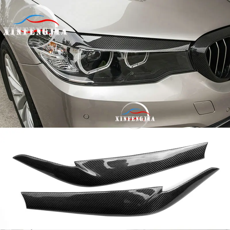 

Накладки на передние фары из углеродного волокна для BMW 5 Series G30 17-19 2x100%