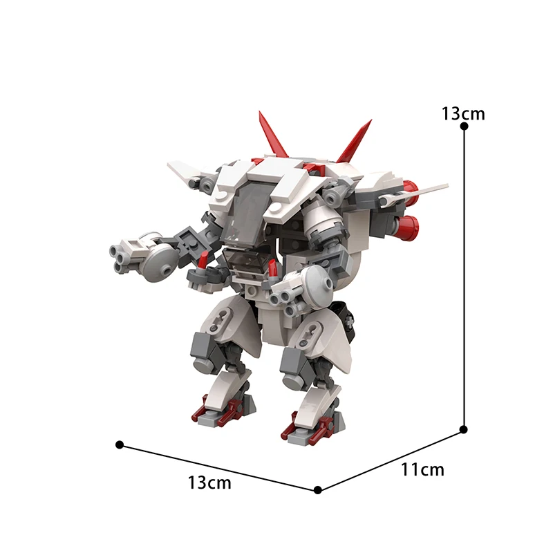 Милая форма MOC модель кролика строительные блоки игра D.va животные мир творческие