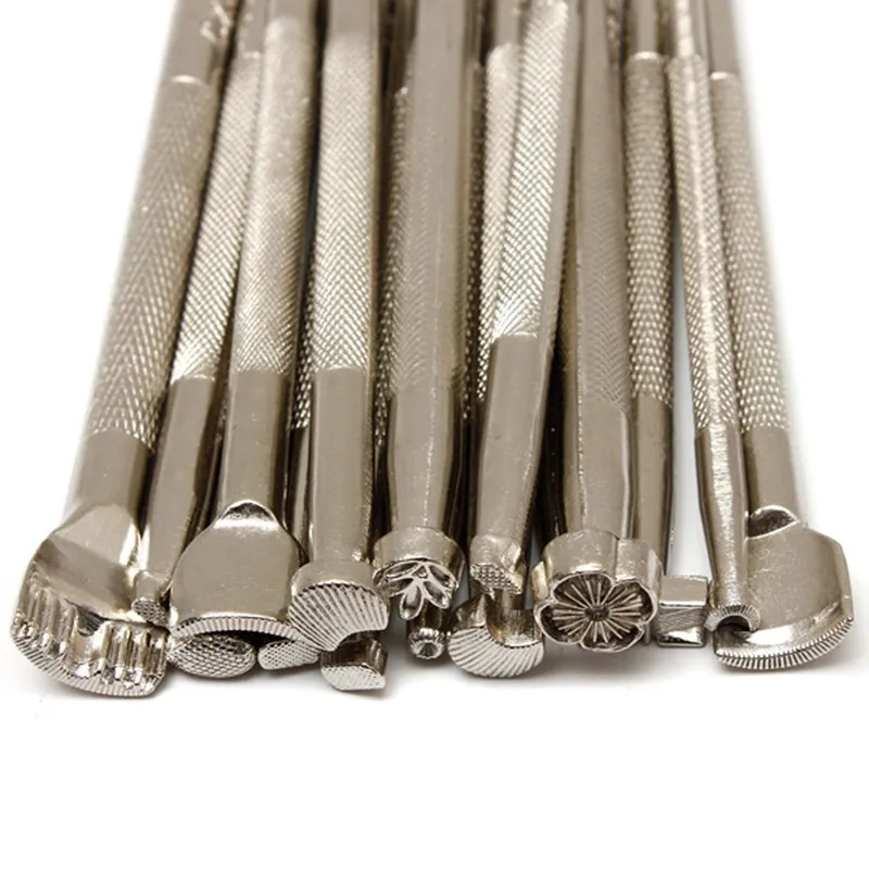 Технические металлические инструменты для работы с кожей набор инструментов