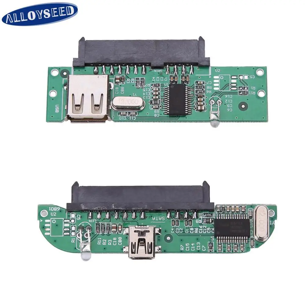 2 5 дюймов USB 0 SATA 7 + 15 Pin адаптер жесткого диска конвертер для &quotжёсткий диск SSD