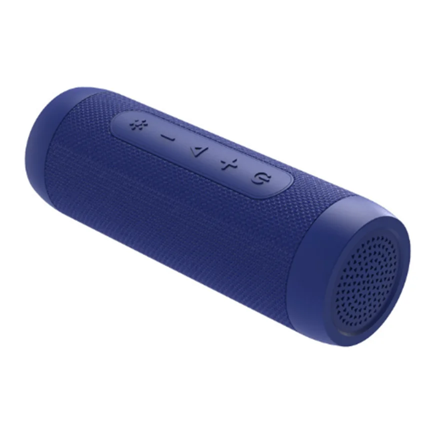 Blue Фанатик S22 Bluetooth Динамик Водонепроницаемый уличный Портативный беспроводной мини Колонка коробка Динамик Поддержка TF1 карты FM стерео колонки Hi-Fi - Цвет: Blue