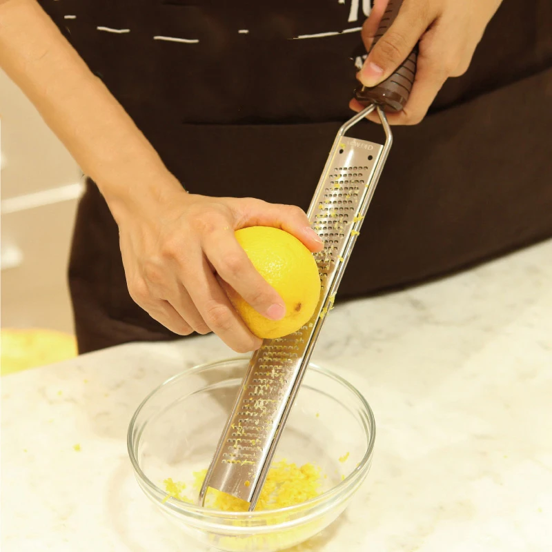 Нержавеющая сталь лимонный зестер подвязка для сыра чеснок овощи фрукты бытовой
