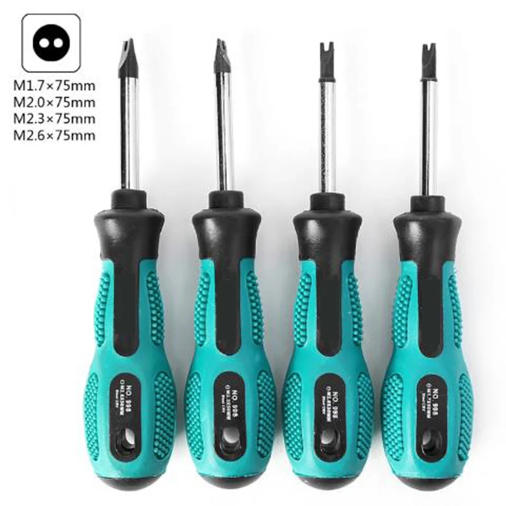 

Multi-Functional U Fork Type Screwdriver Bit Set Magnetic Slot Hand Tool Kits