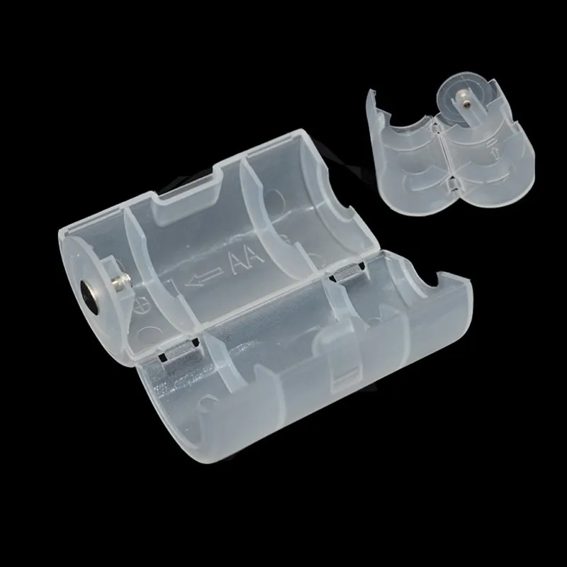 Адаптер для преобразования аккумуляторов AA в D чехол конвертер оптовая продажа| |