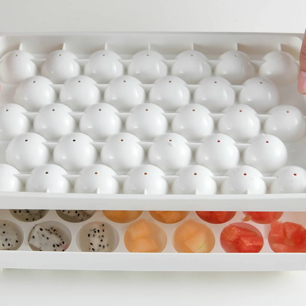 Японский Виски кубик льда прессформы шарика 33 отверстия ледяной шар | Дом и сад