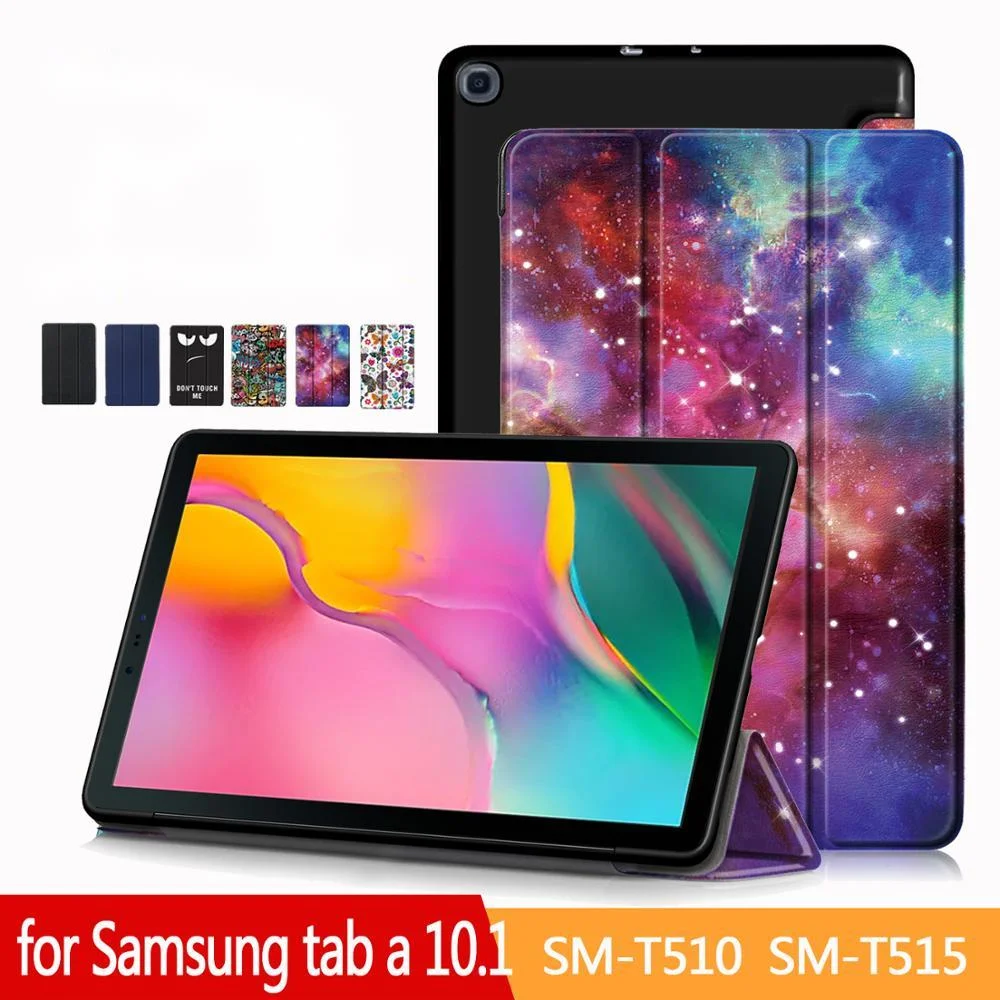 

Case for Samsung Galaxy Tab A 10.1 SM-T510/T515 Tablet Adjustable Folding Stand Cover for Samsung Galaxy Tab A 10.1 2019 Case