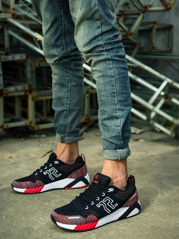 Кроссовки ONEMIX дышащие сетчатые для мужчин и женщин модная уличная мягкая обувь