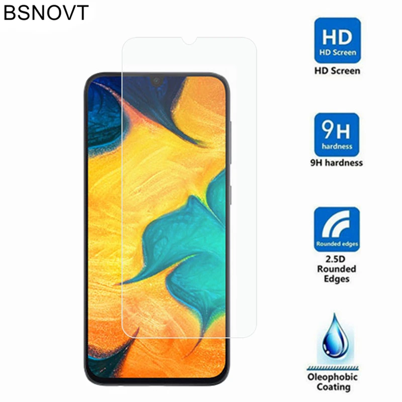 2 protectores de pantalla de vidrio para Samsung Galaxy A30 para Samsung Galaxy A30, vidrio para Samsung A30, SM-A305F de vidrio/DS BSNOVT-0