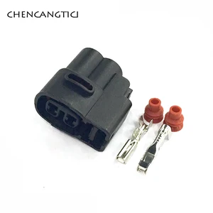 1 Набор 2 Pin KIA катушка зажигания женский автомобильный разъем CVVT Топливный Инжектор Жгут проводов разъем MG640605