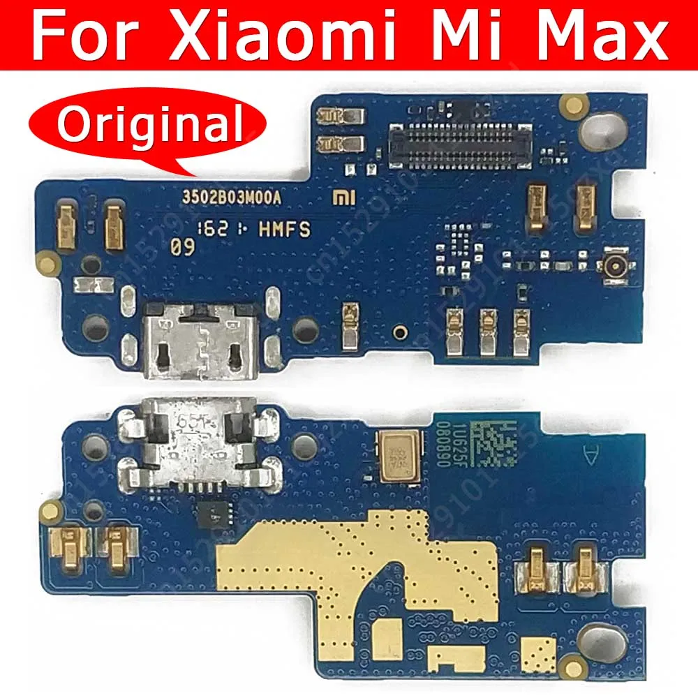 Оригинальная USB-зарядная плата для Xiaomi Mi Max MiMax разъем зарядки гибкие аксессуары